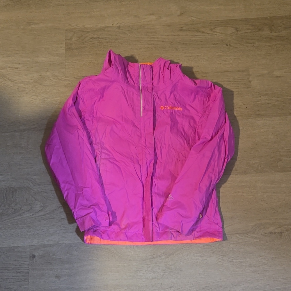 Columbia Pink Windbreaker Jacket